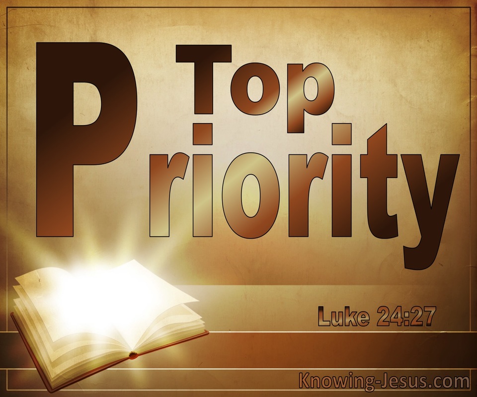 Top Priority (devotional)10-24 (brown)